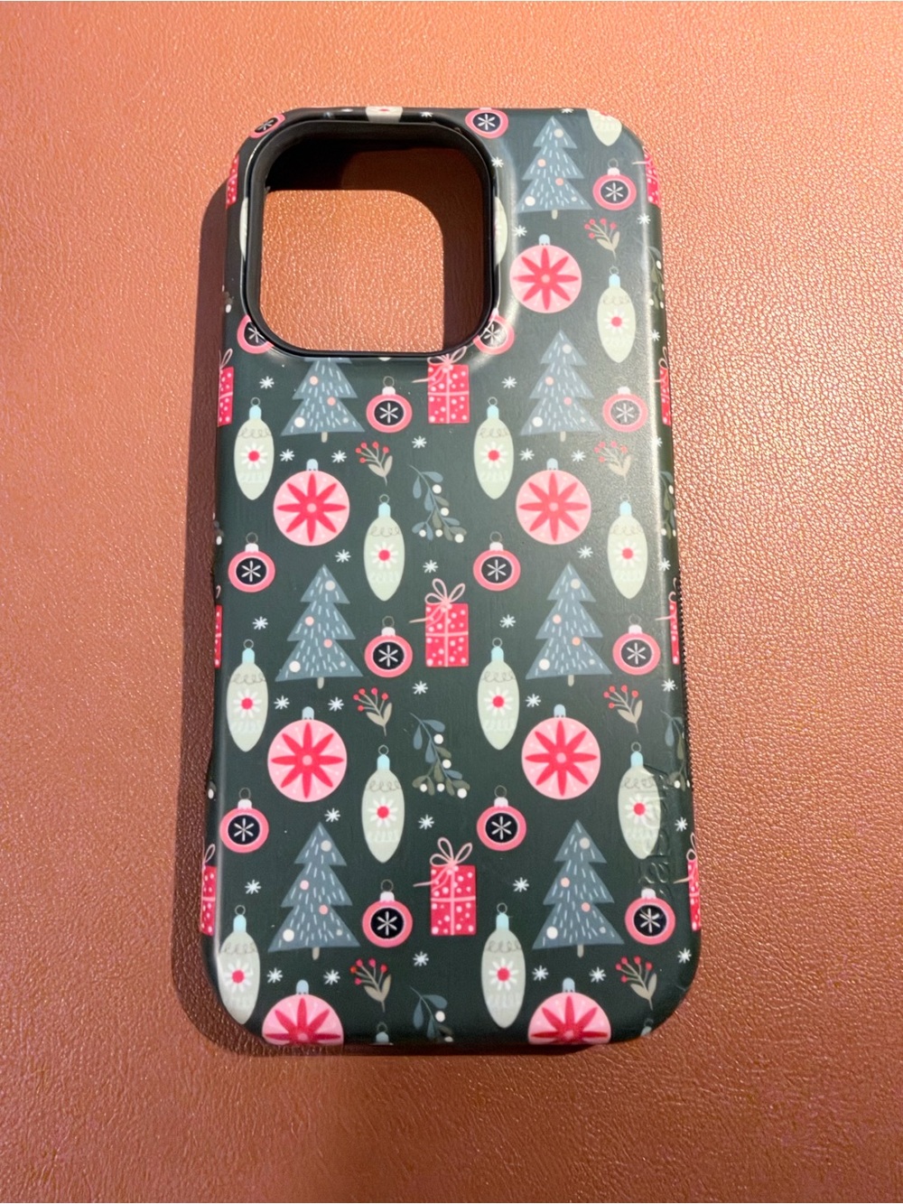Casely Tinsel Town Christmas Ornament iPhone 16 pro case